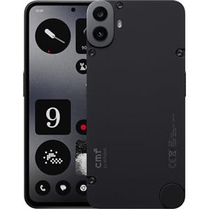 CMF BY NOTHING CMF Phone 1 8+128GB - Smartphone con fotocamera posteriore Sony da 50 MP con Ultra XDR, Display Super AMOLED da 6,67 pollici e Nothing OS 2.6, Nero, Non supporta eSIM