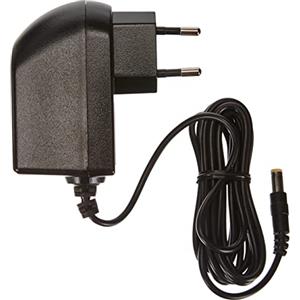 PremiumCord Alimentatore Universale 230V / 48V / 0,5A, Alimentatore AC/DC, Adattatore di Alimentazione per Router e Altri Dispositivi, Spina di Uscita da 5,5mm / 2,1mm, Nero, Lunghezza Cavo 1,8m
