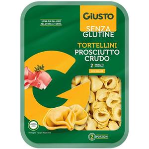 Giusto Tortellini al Prosciutto Crudo Senza Glutine 250 g