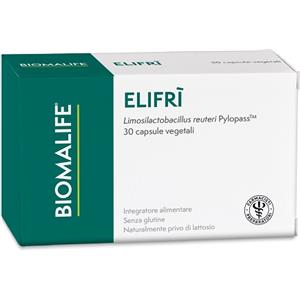 Biomalife Elifri - Integratore Alimentare con Limosilactobacillus reuteri - 30 Capsule