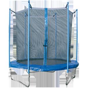 Garlando Trampolino per esterno COMBI M per esterno, rete di protezione inclusa 244 cm.