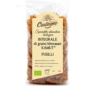 Castagno Bruno Fusilli di Semola Integrale di Grano Duro Khorasan 500 g BIO