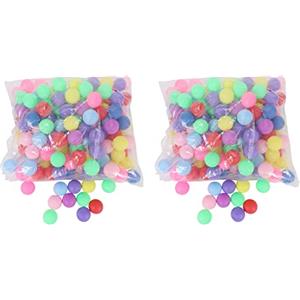 MULOUTSPO 300 Pz/pacco Palline da Ping Pong Colorate 40mm Intrattenimento Palline Da Tennis Da Tavolo Colori Misti Beer Pong Palline Gioco