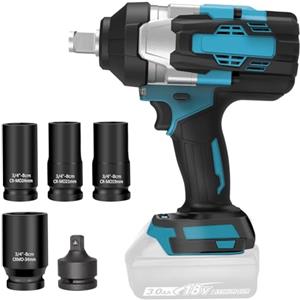 DriSubt 2000 N.m Avvitatore a Percussione, Elettrico 3/4 Pollici, Senza Spazzole Con Coppia Elevata