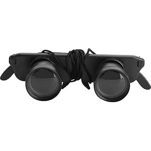 ARTIBETTER 1 Pc Attrezzatura Da Pesca a Specchio Binocolo Capo Binocoli Da Teatro Binocolo Da Viaggio Binocolo Per Sport All'aria Aperta Binocolo Turistico Volare Visori Notturni 3x Black