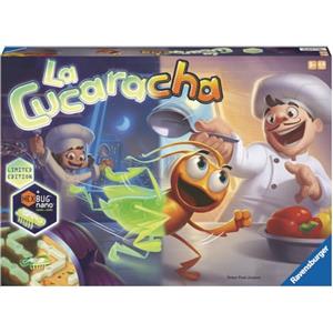 Ravensburger - La Cucaracha Glow in the Dark, Gioco da Tavolo per Tutta la Famiglia, 2-4 Giocatori, Idea Regalo per Bambini 6+ Anni, Edizione in Italiano