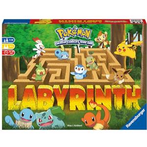 Ravensburger - Labirinto Pokémon, Gioco da Tavolo per Tutta la Famiglia, 2-4 Giocatori, Idea Regalo per Bambini 7+ Anni, Edizione in Italiano