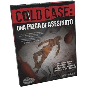 ThinkFun - Cold Case 2: Ricetta per un delitto, Gioco di Logica e Indagine per Adulti, 1-4 Giocatori, Età 14+ Anni - Edizione spagnola