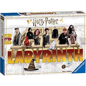 Ravensburger - Labirinto Harry Potter, Gioco da Tavolo per Tutta la Famiglia, 2-4 Giocatori, Idea Regalo per Bambini 7+ Anni, Edizione in Italiano