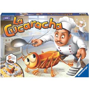 Ravensburger - La Cucaracha, Gioco da Tavolo per Tutta la Famiglia, 2-4 Giocatori, Idea Regalo per Bambini 6+ Anni, Edizione in Italiano