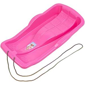 molti Slittino per bambini BOB MINIBOB in plastica slittino UFO 5 colori (rosa)