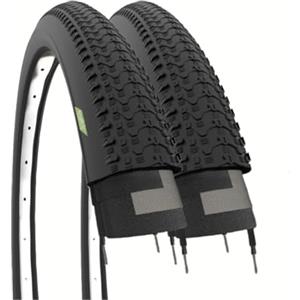 ECOVELO 2 COPERTONI 26 X 1.95 (50-559) PNEUMATICI IN GOMMA MOUNTAIN BIKE ADULTO BICI BICICLETTA MTB MONTAGNA