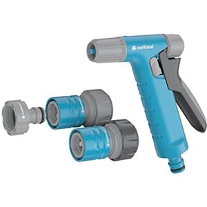 CELLFAST Lancia A Spruzzo Set Con Flusso D'Acqua Controllabile Per Prato Fiori Piante Collegamento Rapido Connessione Hydron cellPRO 3/4