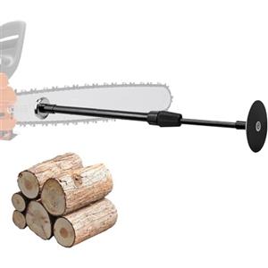 Kirdume Strumento per misurare la legna da ardere - Asta telescopica per misurazione magnetica regolabile della legna da ardere | Utensile da taglio per legna da ardere collegabile a qualsiasi motosega