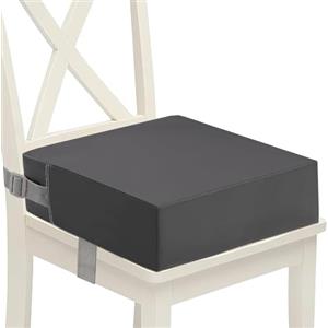 Walopola Rialzo per tavolo da pranzo, sedia da pranzo per bambini, seggiolino portatile, seduta regolabile e portatile, seduta in pelle PU per studenti