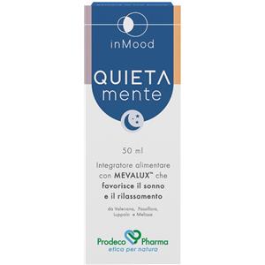 PRODECO PHARMA Srl Gse Inmood Quietamente Gocce, 50 ml, Integratore Rilassante, Favorisce il Sonno
