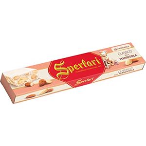 Sperlari - Torrone Classico, Senza Glutine, Mandorla, 250 Grammo