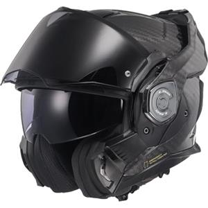 LS2, Casco moto modulare ADVANT X CARBON Gloss Carbon, XS