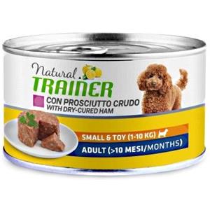 Trainer Natural Cibo Umido Prosciutto e Riso per Cani Adulto Mini e Toy - 150 g