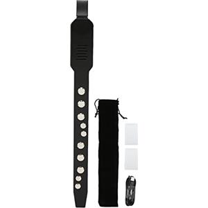 VBESTLIFE Strumento a Fiato Digitale, Mini Sintetizzatore Elettronico Ricaricabile per Strumenti a Fiato con 10 Toni di Strumenti 12 Accompagnamenti, connettività MIDI, per Studenti, (BLACK)