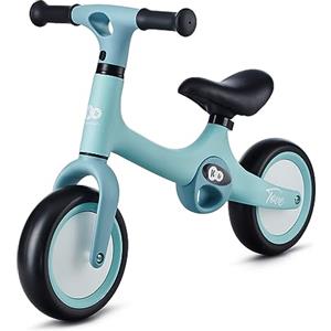 kk Kinderkraft TOVE Bicicletta bambini da 1,5 anni, Bici senza pedali, Design sportivo, Regolazione della sella, Bloccasterzo, Montaggio facile, Struttura leggera - 2 kg, Verde