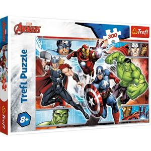 Trefl-Meister, Disney Cars 300 Elementi, Avengers, per Bambini da 8 Anni Puzzle, Colore Marvel Pezzi, 23000