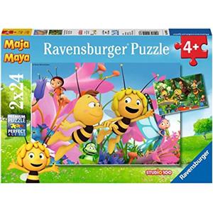 Ravensburger 09093 - Ape Maia Puzzle 2x24 Pezzi