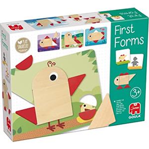 Goula Prime Forme-Gioco da Tavolo educativo per Bambini-dai 2 Anni in su, Multicolore, 59458