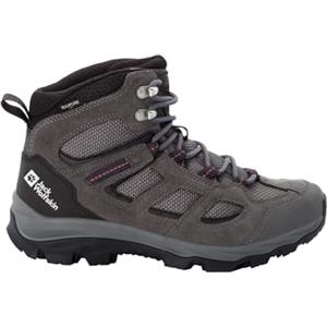 Jack Wolfskin Vojo 3 Texapore Mid W, Scarpe da Esterno Donna, Tarmac Grey/Pink, 39 EU