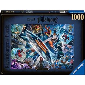 Ravensburger - Puzzle Villainous: Taskmaster, Collezione Villainous, 1000 Pezzi, Idea regalo, per Lei o Lui, Puzzle Adulti