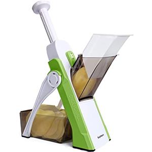 SupMaKin Mandolina di verdure, Spessore regolabile Patate Affettatrice Cipolla Chopper Kitchen Chopping Artifact Multifunzionale Cutte