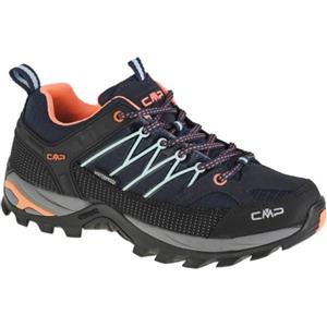 CMP Rigel Clima Protect 3Q54456-92AD - Scarpe da trekking da donna, suola in gomma, misura 36, colore: blu scuro/corallo