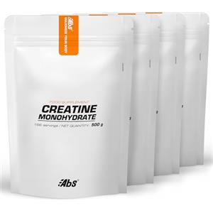 Ab's MAXIMIZE YOUR BODY CREATINA MONOIDRATO * 3+1 buste da 500 gr * Muscoli e scheletro, Rendimento Sportivo (dolori muscolari, recupero) (2 kg)