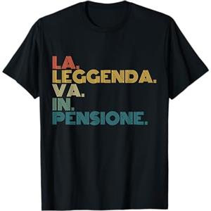 Maglietta La leggenda va in pensione
