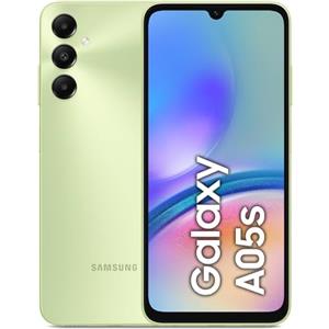 Samsung Galaxy A05s Smartphone Android, Display Infinity-U 6.7'', 4GB RAM, 128GB, Memoria Interna Espandibile fino a 1 TB, Batteria 5.000 mAh, Light Green [Versione Italiana]