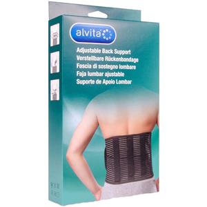 Alvita - Fascia lombare misura 2 - Supporto e compressione per la schiena
