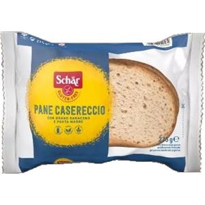 Dr. Schar Pane Casereccio Senza Glutine - 5 Pezzi da 55g, Rustico e Artigianale con Grano Saraceno
