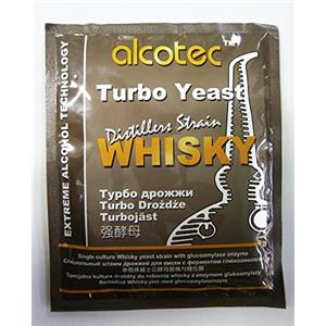 AlcoFermBrew WHISKY LIEVITO ALCOTEC 73g non 23g - TURBO LIEVITO - Alto alcol, lievito spiritoso, lievito di vodka, Moonshine, Alcol metro