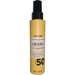 Lierac Sunissime Latte Solare Fondente SPF50 - Protezione Anti-Età per Tutti i Tipi di Pelle - 150 ml