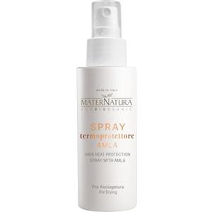 Maternatura, Spray Termoprotettore Capelli all'Amla, Styling Pre Asciugatura che Protegge i Capelli dal Calore del Phon e Piastra, Bio, Made in Italy - 150 ml