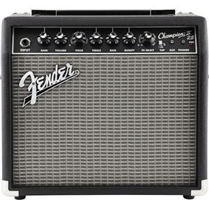 Fender Champion II 25 - Amplificatore Combo per Chitarra Elettrica, 25W, Effetti Integrati, Tono Versatile, adatta per Studio e Live, Nero,Argento