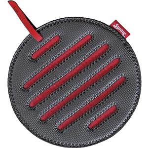 Spring Sottovaso Grips rotondo, materiale in neoprene resistente al calore, da -40 °C a 260 °C, antiscivolo, sottopentola e presine, morbido, flessibile, resistente alle macchie, Ø 22 cm