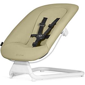 CYBEX Gold LEMO Bouncer, Sdraietta, Compatibile con Sistema di Seduta CYBEX LEMO, Dalla Nascita fino a 3 Anni (ca. 15 kg), Pale Beige