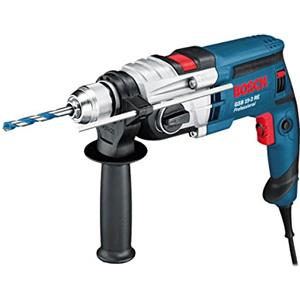 Bosch Professional Trapano con percussione GSB 19-2 RE (Motore da 850 Watt, Ø foro in muratura 20mm, in valigetta)