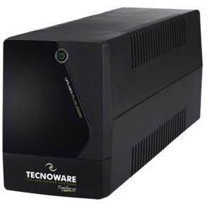 Tecnoware UPS Era Plus 2600VA - Gruppo di Continuità A Linea Interattiva, 1820W, 6 Prese IEC, Autonomia Fino a 50 Minuti