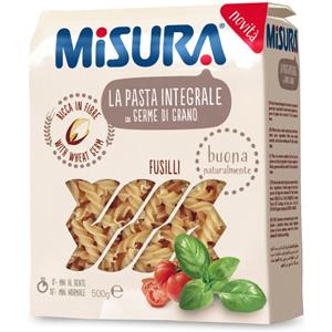 COLUSSI SpA Fusilli Integrali Con Germe Di Grano Misura 500g