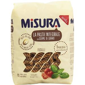 MISURA FUSILLI INTEGRALI CON GERME DI GRANO 500 G