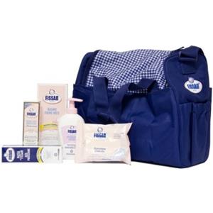 Fissan Borsa Neo Mamme New - Borsa in tessuto con multitasche e prodotti per la cura del neonato