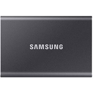 Samsung MU-PC1T0T/WW T7 - SSD Esterno Portatile da 1 TB, USB 3.2 Gen 2, 10 Gbps, Tipo-C, Grigio Titanio