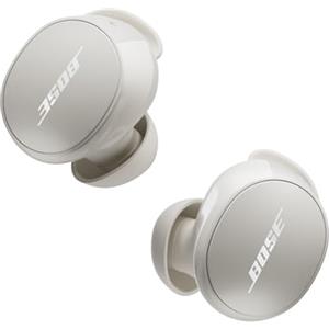 Bose QuietComfort Earbuds Auricolari Wireless Bluetooth con Cancellazione del Rumore Attiva, Microfono, Durata della Batteria Fino a 8,5 Ore, Deep Bass, IPX4, Bianco Fumo